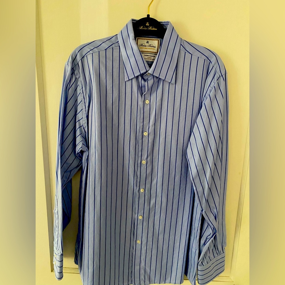 Brooks brothers, 15 1/2 33 sleeve length dress shirt